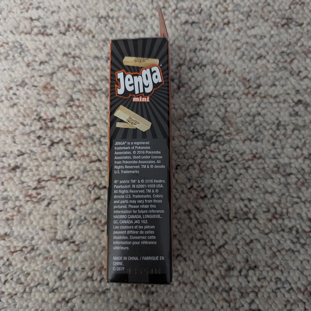 NIB Jenga Mini by Hasbro